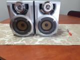 Samsung 2-Way Bookshelf Speaker Pair — Silver, Tested Working - Image 2