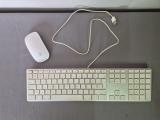 Apple Full-Size Wired Keyboard (A1243) + Apple Magic Mouse (Working) - Image 3
