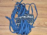 Navy Flat Shoelaces — Retail Carded Bundle - Image 1