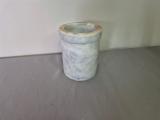 Marble Cylindrical Pot / Utensil Holder / Vase (~16 cm) - Image 2