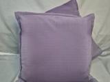 Set of Eight Outdoor Seat Cushions — Lilac & Purple Tones - Image 2