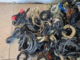 Bulk Lot of Electrical Cables, Cords & Adapters + D-Link Ethernet Switch - Image 4