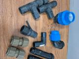 Mixed Irrigation Fittings plus Two Rain Bird Pop-Up Sprinklers - Image 1