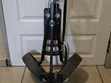 Spyder 2-Wheel Pull-Along Golf Trolley — Black - Image 2
