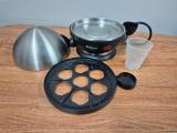 Safeway Electric Egg Boiler — 7 Egg, Stainless Dome (Working condition) - Image 2