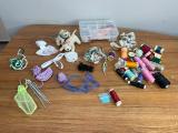 Sewing & Haberdashery Bundle — Thread, Notions, Organiser Box & More - Image 1