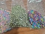 Alphabet Letter Beads — Four Bags plus Elastic Cord - Image 3