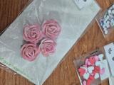Scrapbooking Embellishment Bundle — Roses, Bows, Pearls & Brads - Image 2