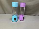 Portable USB Rechargeable Blenders ×2 — Blue & Purple - Image 1
