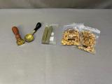 Wax Seal Stamp Kit — Brass Bow Seal, Spoon & Sealing Wax - Image 1