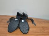 Froggie Black Leather Strappy Sandals — Size 9, Ankle Strap - Image 6