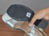 Froggie Silver Metallic Platform Sandals — Size 4 - Image 4