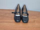 Froggie Black Leather Mary Janes — Size 4, Block Heel - Image 3