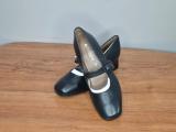Froggie Black Leather Mary Janes — Size 4, Block Heel - Image 5