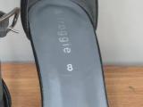 Froggie Black Leather Strappy Sandals — Size 8, Ankle Strap - Image 3