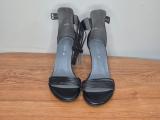 Froggie Black Leather Strappy Sandals — Size 8, Ankle Strap - Image 4