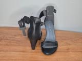 Froggie Black Leather Strappy Sandals — Size 8, Ankle Strap - Image 5