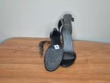 Froggie Black Leather Strappy Sandals — Size 8, Ankle Strap - Image 7