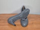 Froggie Grey Leather Platform Courts — Size 9 - Image 6