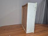 White Painted Bathroom Wall Cabinet — Two Shelves - Image 2
