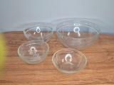 Glass Nesting Mixing Bowls — Set of Four, Graduated - Image 2